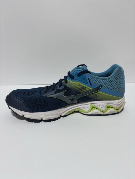 Mizuno Men’s Wave Inspire 15 Blue Running Shoes, Size 11 M main image 5